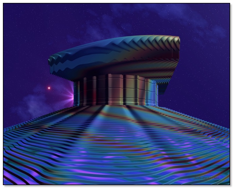 Mugona Alien Temple Gingezel sci fi.