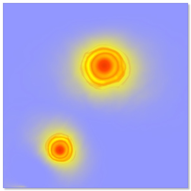 binary sun art by gingezel