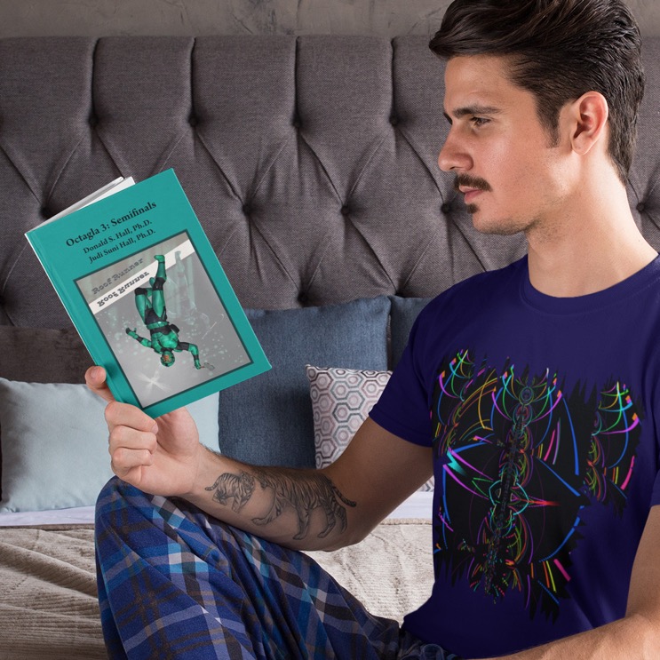 A man reading Octagla 3