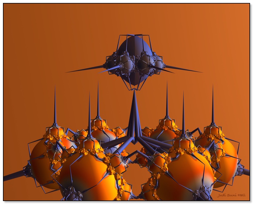 Manufacture fractal, scifi art by Gingezel