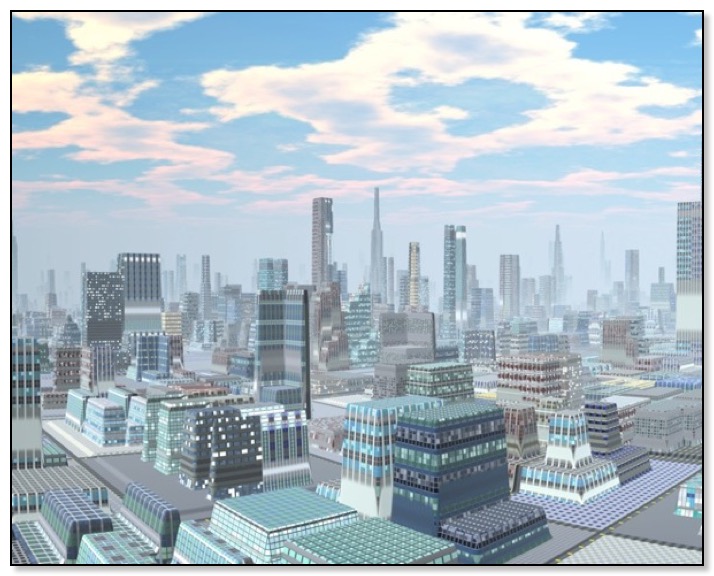 Tranus skyline Gingezel SciFi